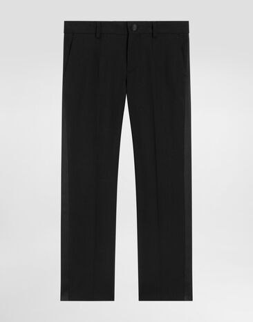 Dolce & Gabbana Bi-stretch sallia trousers Black L45P14G7PQI