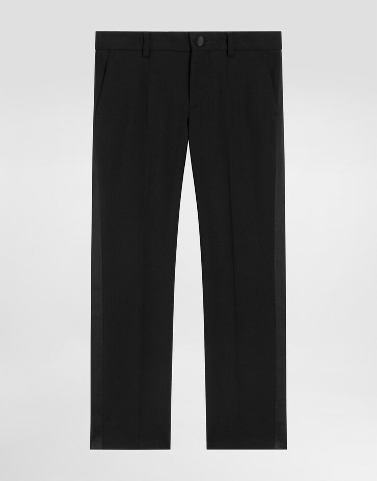 Dolce & Gabbana Bi-stretch sallia trousers Dolce & Gabbana Bi-stretch sallia trousers Black L45P14G7PQI