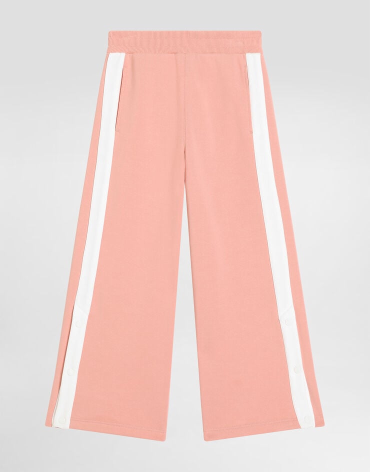 Dolce & Gabbana Fleece trousers with print Dolce & Gabbana Fleece trousers with print Pink L5JPI3G7PWH