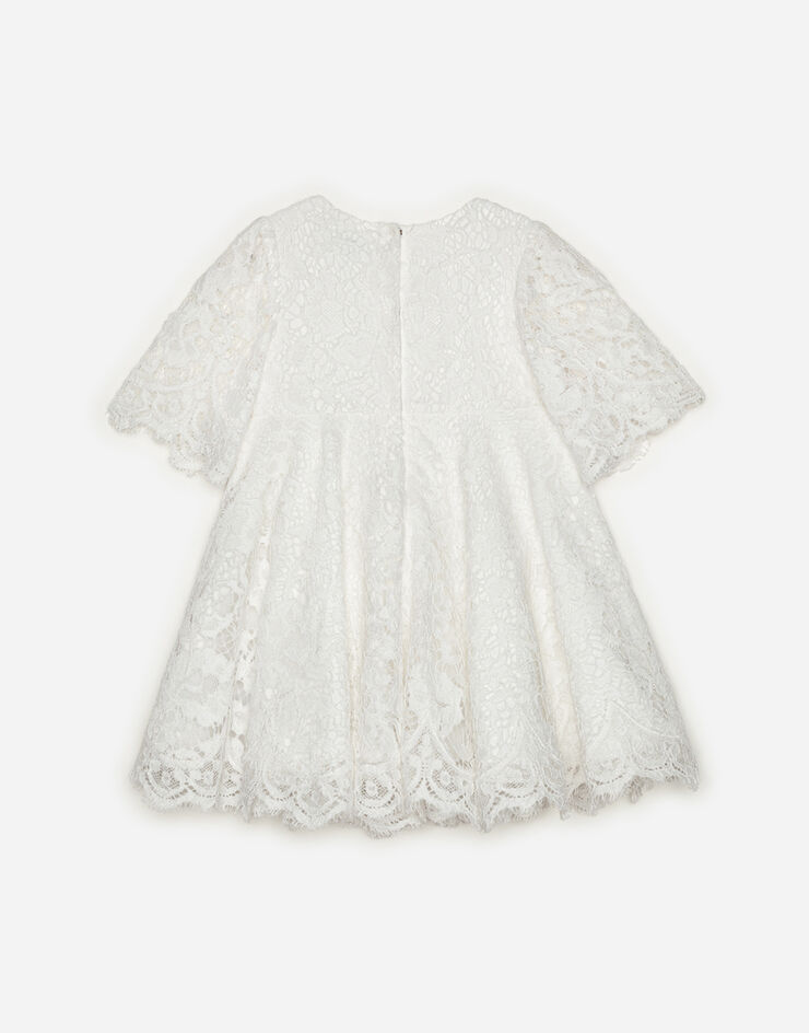 Dolce & Gabbana Cordonnet lace dress WEIß L22DG5HLMEA