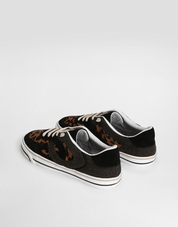 Dolce & Gabbana Leo-print pony DG sailing sneakers Dolce & Gabbana Leo-print pony DG sailing sneakers Print CS2385AY815