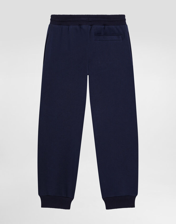 Dolce & Gabbana Fleece trousers with DG Print L4JPIGII7IJ