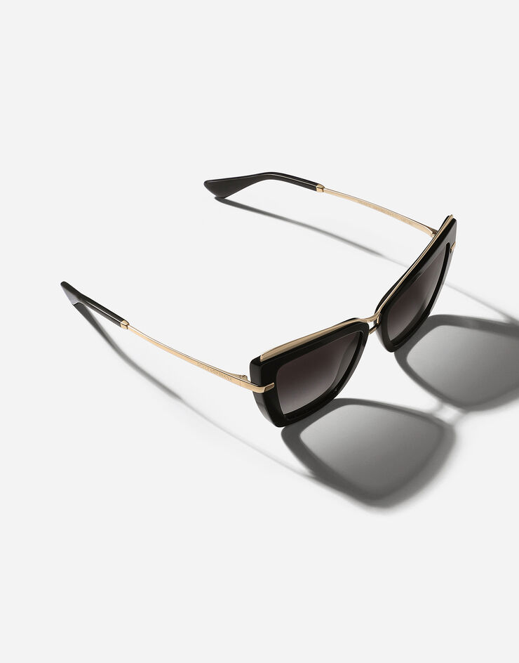 Dolce & Gabbana Солнцезащитные очки Metal Print черный VG4472VP18G