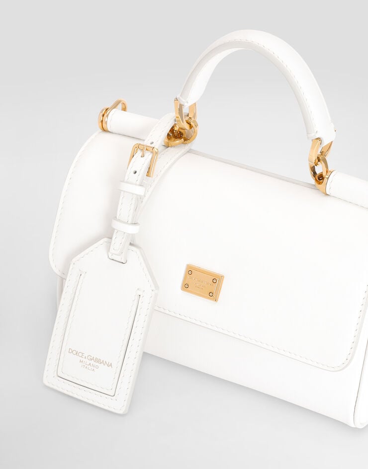 Dolce & Gabbana Mini My Sicily handbag in calfskin Dolce & Gabbana Mini My Sicily handbag in calfskin White BB7864B7321