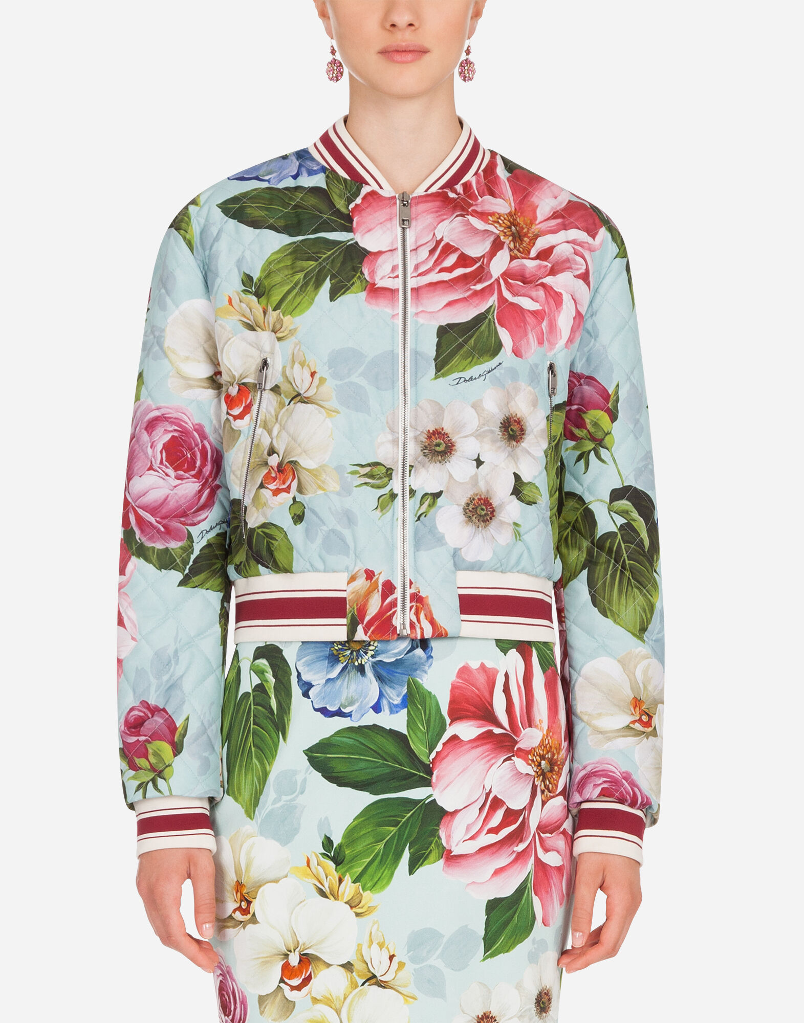 Bombers new arrivals imprimé fleuri