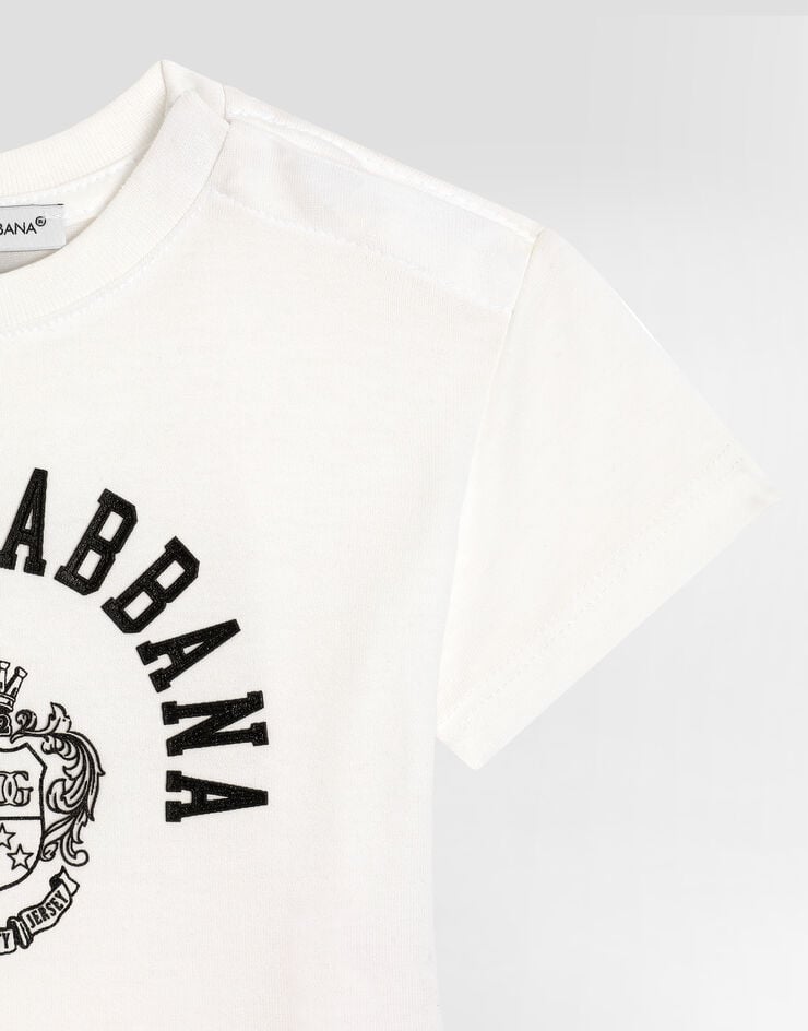 Dolce & Gabbana Jersey t-shirt with print Dolce & Gabbana Jersey t-shirt with print White L1JTEYG7PTO