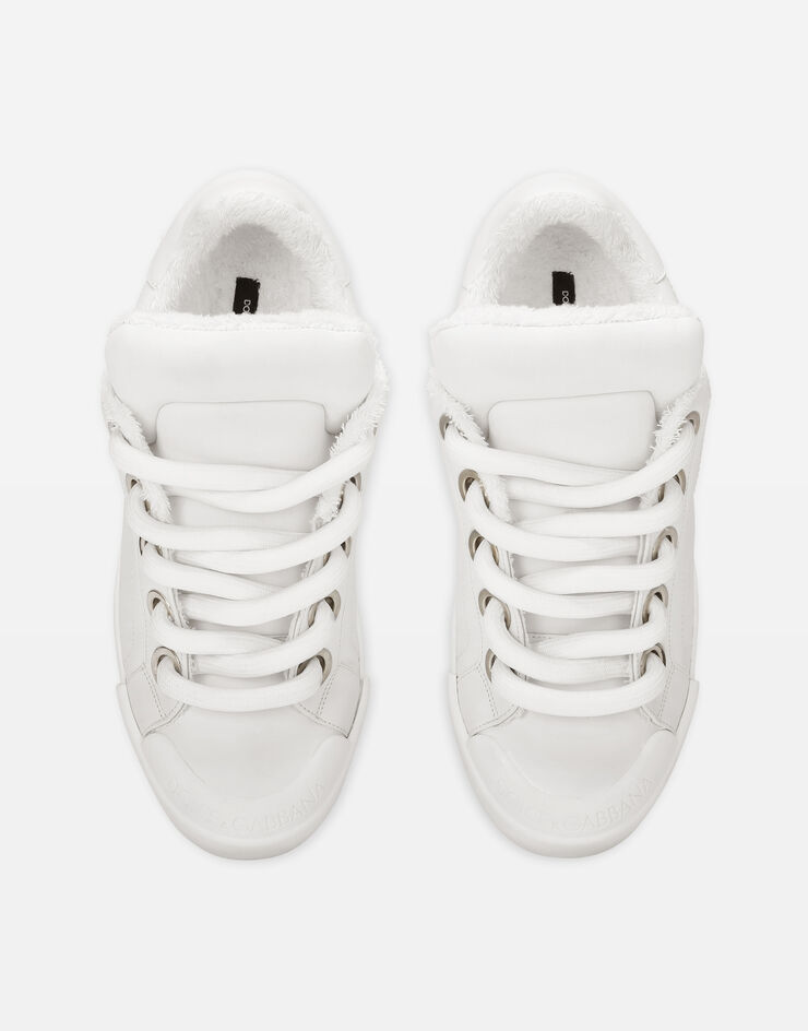 Dolce & Gabbana Calfskin Portofino sneakers White CS2194A1065