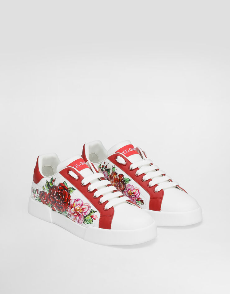 Dolce & Gabbana Calfskin Portofino sneakers Print CK2330AD773