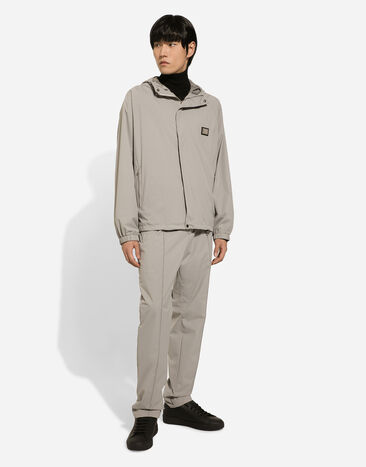 Dolce & Gabbana Hooded jacket Grey G9AVDTGH464