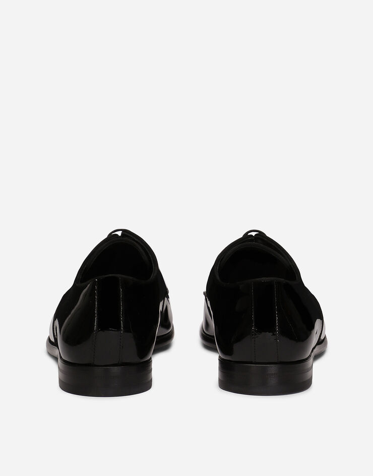 Dolce & Gabbana Calfskin derby shoes Black A10703AX651