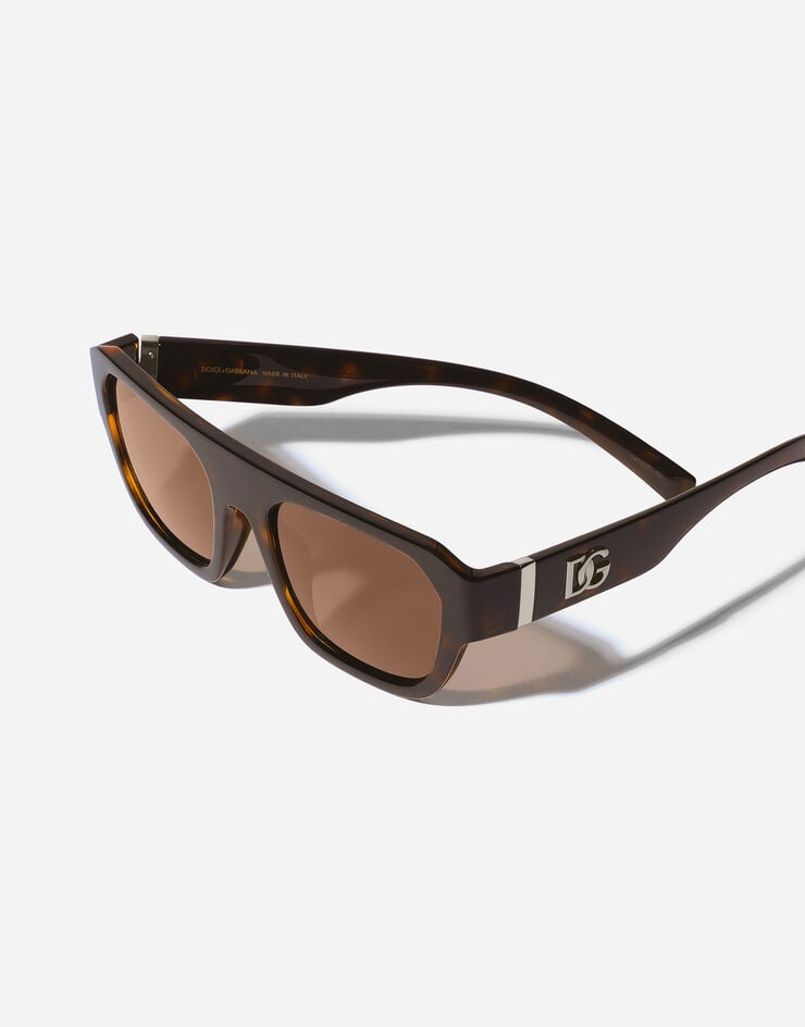 Dolce & Gabbana DG Crossed Sunglasses Dolce & Gabbana DG Crossed Sunglasses Havana VG6206VN273