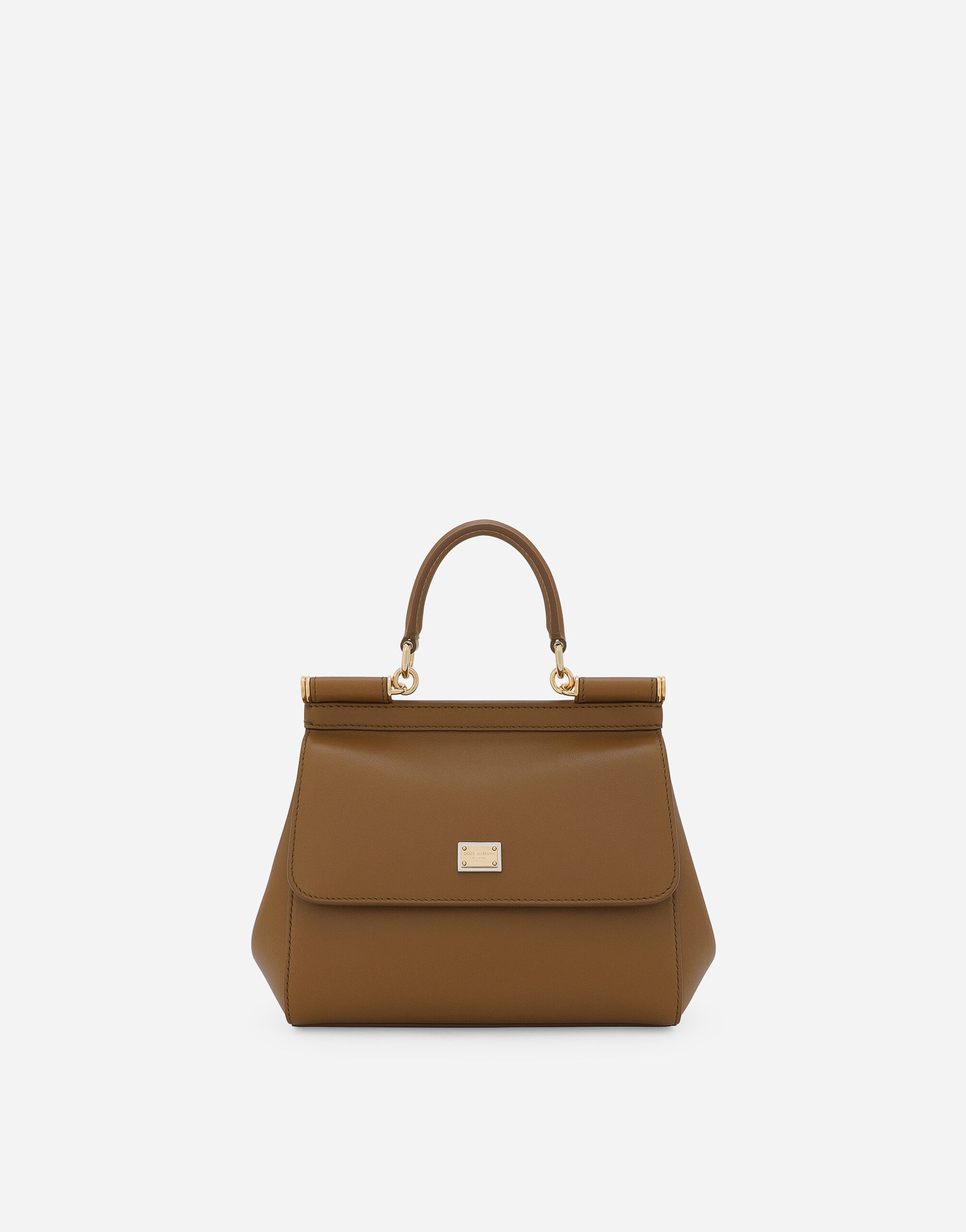 Medium Sicily handbag in Brown for Women Dolce Gabbana