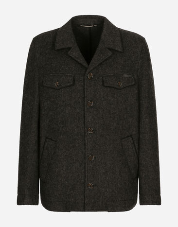 Dolce & Gabbana Unlined single-breasted jacket Grey G2TW4THUMSD