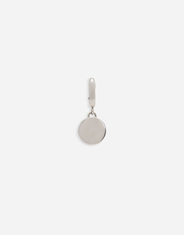 Dolce & Gabbana Pendant with rhinestone-detailed clasp Silver WVQ5L3W1111