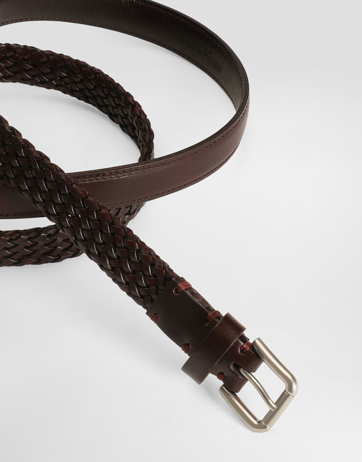 Dolce & Gabbana Calfskin belt Bordeaux BC4924A9Q22