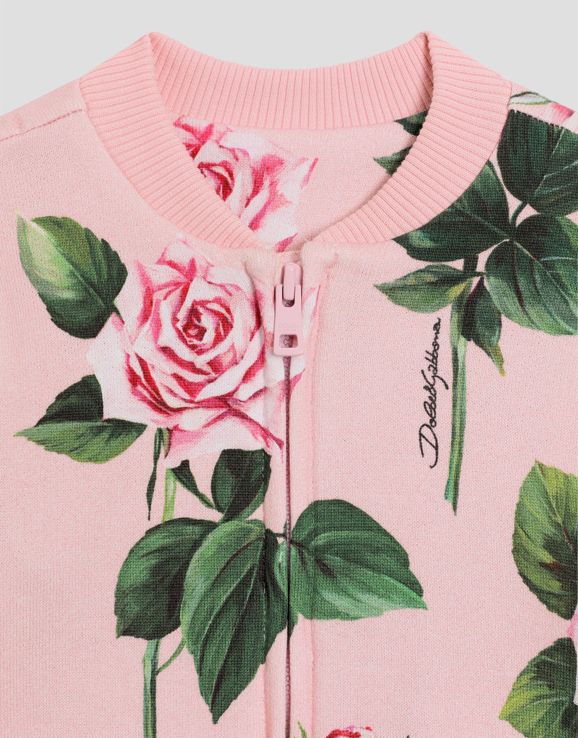 Rose print sweatshirt online