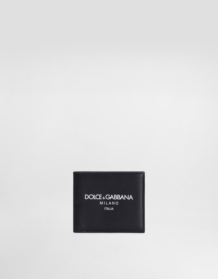 Dolce & Gabbana Calfskin bifold wallet Blue BP1321AN244