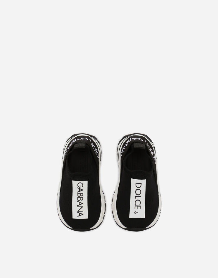 Dolce & Gabbana Sneakers Sorrento 2.0 en fine maille stretch Noir DN0197AA836