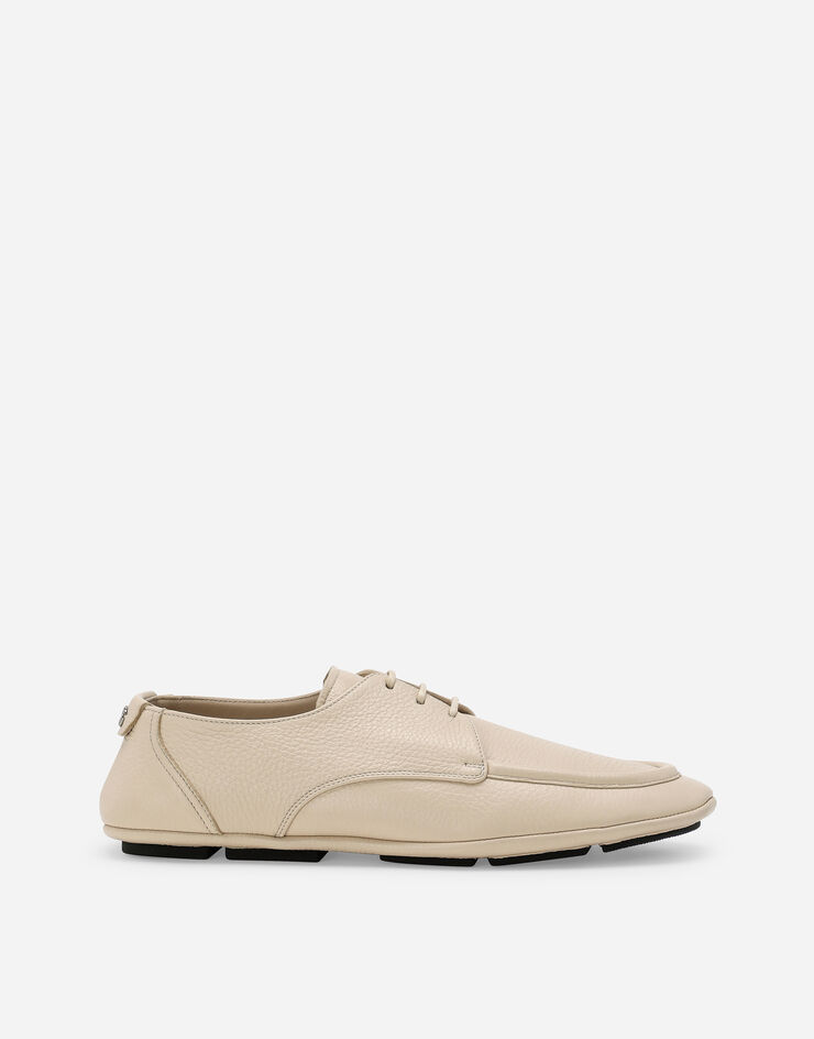 Dolce & Gabbana Derby in pelle di cervo Beige A10822A8034