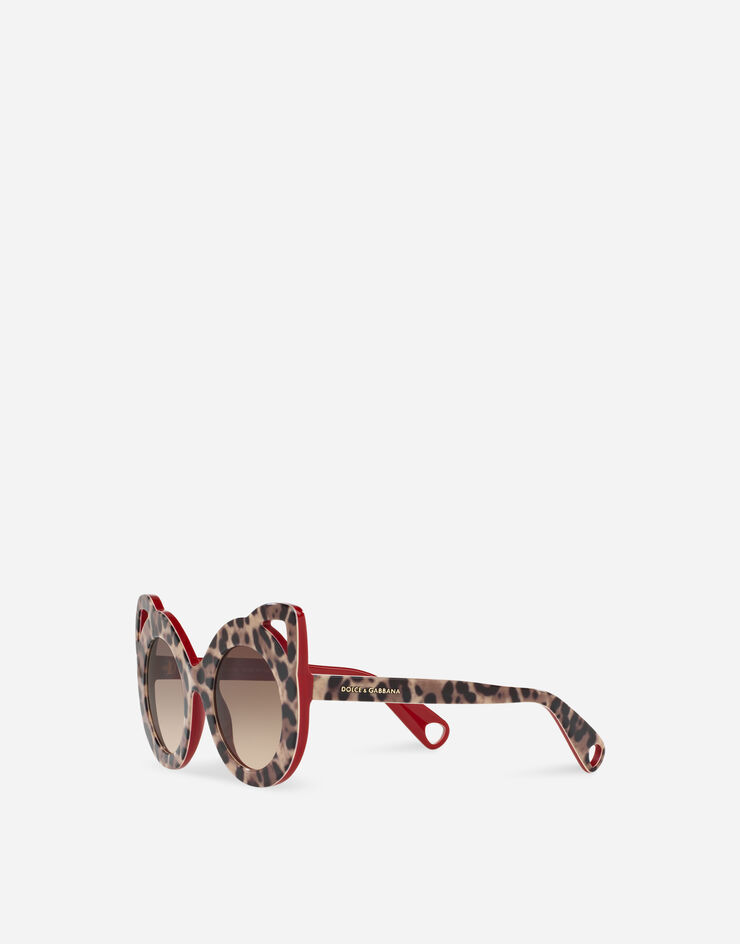 Dolce & Gabbana نظارة شمسية زامبيا طبعة جلود الحيوانات VG4289VP013