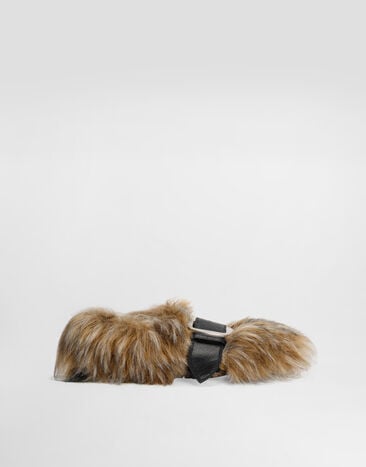 Dolce & Gabbana Fur loafers Multicolor CM0082AX887