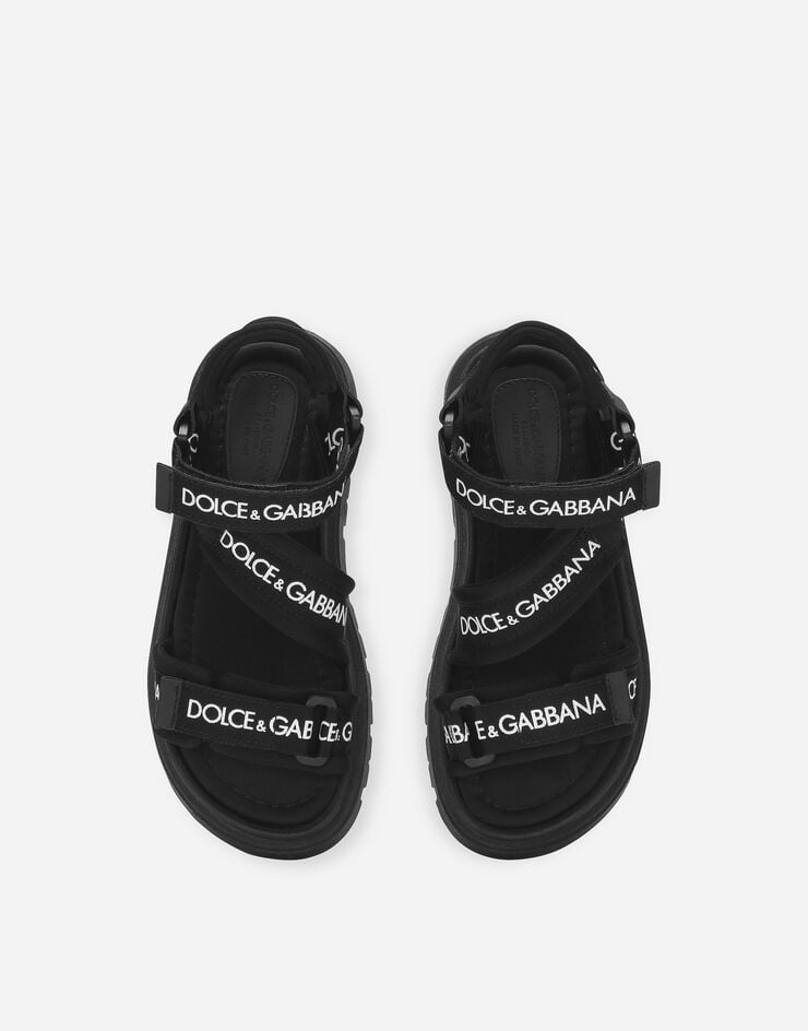 Dolce & Gabbana Sandalia de grogrén Negro DA5205AB028