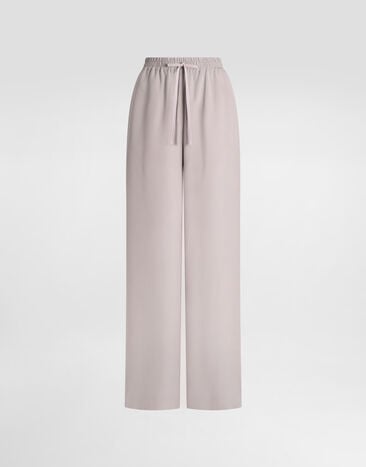 Dolce & Gabbana Crêpe marocain trousers Multicolor I3K10WFU1MD