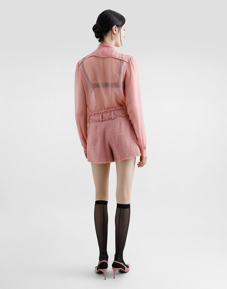 Dolce & Gabbana شورت من تويد راشيل وردي FTC2PTGDCYK