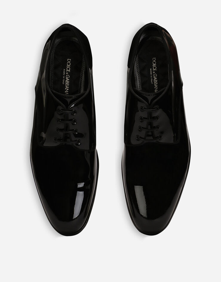 Dolce & Gabbana Calfskin derby shoes Black A10703AX651