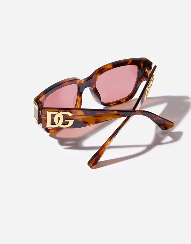 Dolce & Gabbana DG Griffe Sunglasses Dolce & Gabbana DG Griffe Sunglasses Red havana VG4563VP769