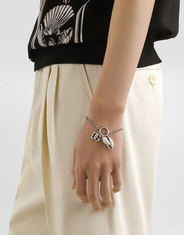 Dolce & Gabbana DGロゴ ブレスレット Silver WBR5C2W1111
