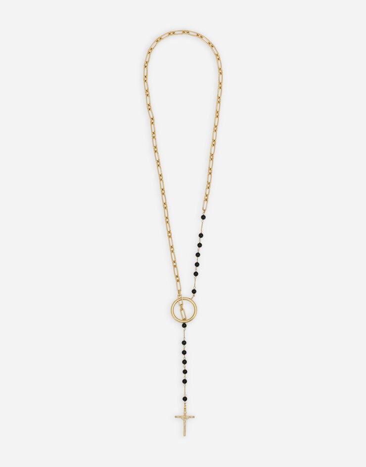 Dolce & Gabbana Collar rosario Dorado WNN7S8W1111