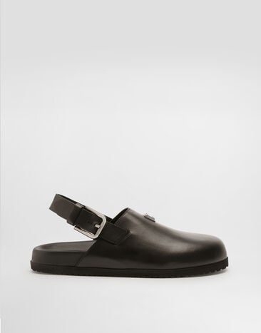 Dolce & Gabbana Calfskin mules Black A80402AQ765