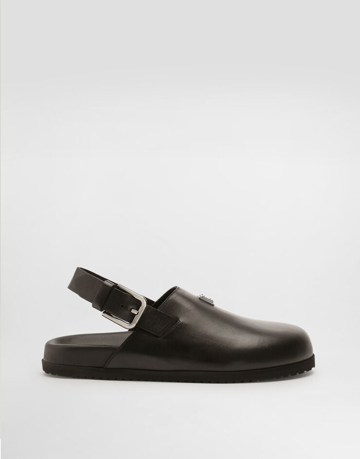 Dolce & Gabbana Calfskin mules Black A80402AQ765