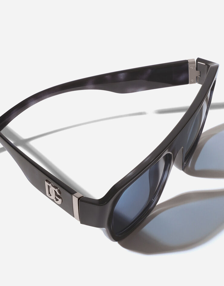 Dolce & Gabbana Gafas de sol DG Crossed Blue havana VG6206VN380