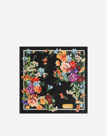 Dolce & Gabbana 50x50 silk twill foulard Multicolor FN093RGDC7B