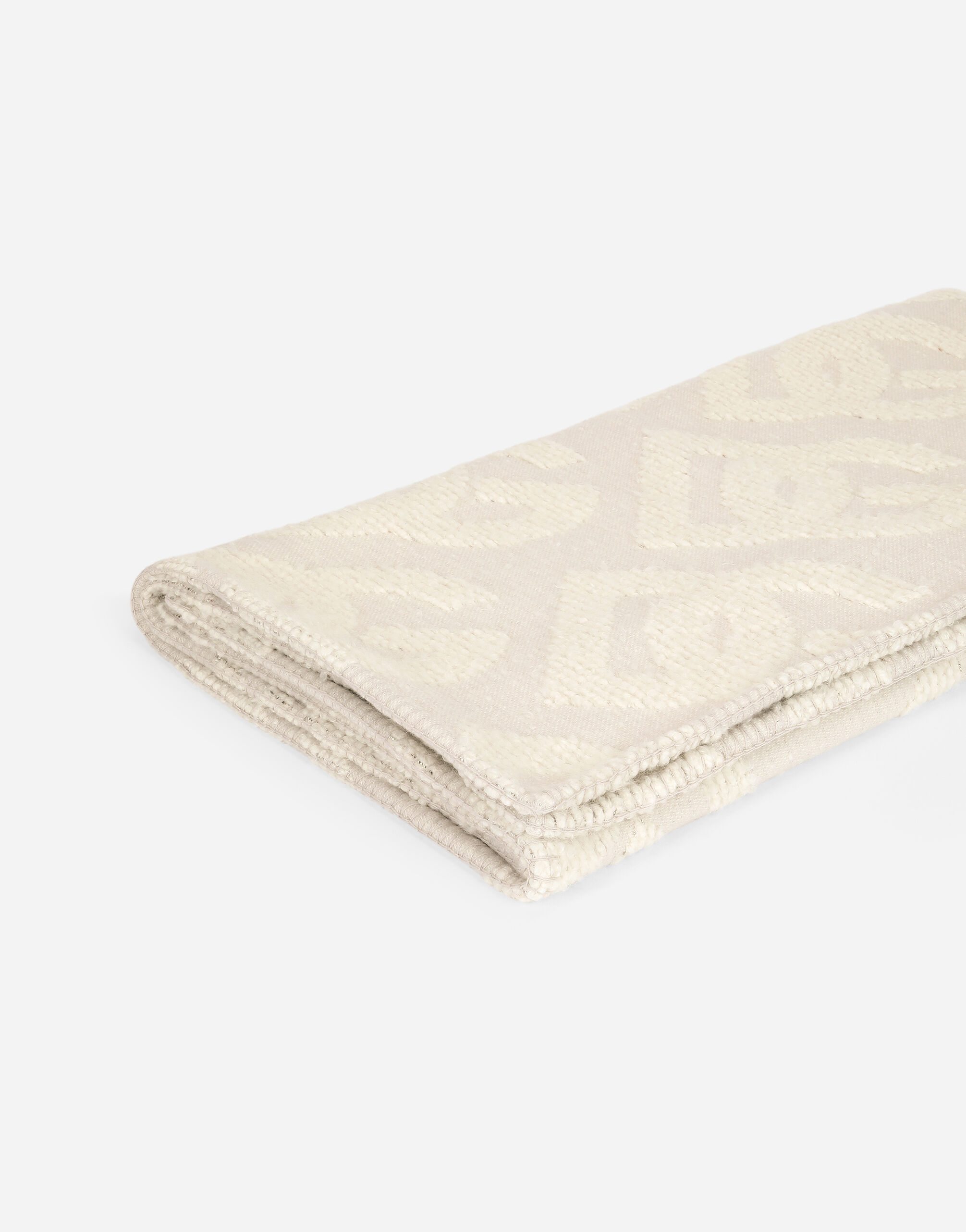 Wool, Silk, and Cashmere Blanket in Multicolor | Dolce&Gabbana® US