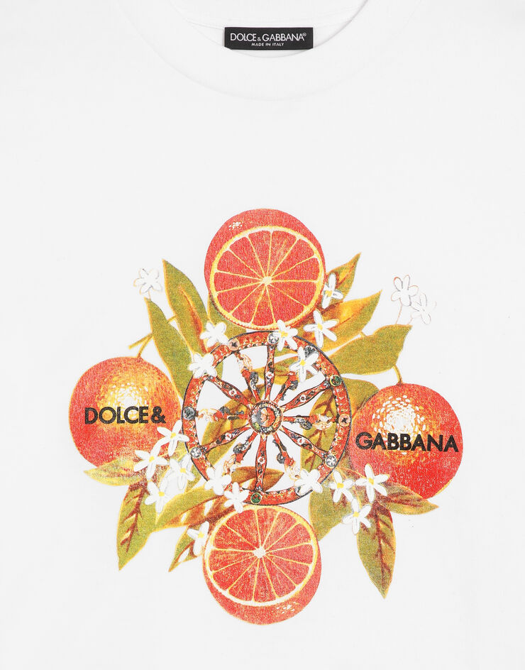 Dolce & Gabbana تي شيرت من جيرسيه White F8V78TGDDVN