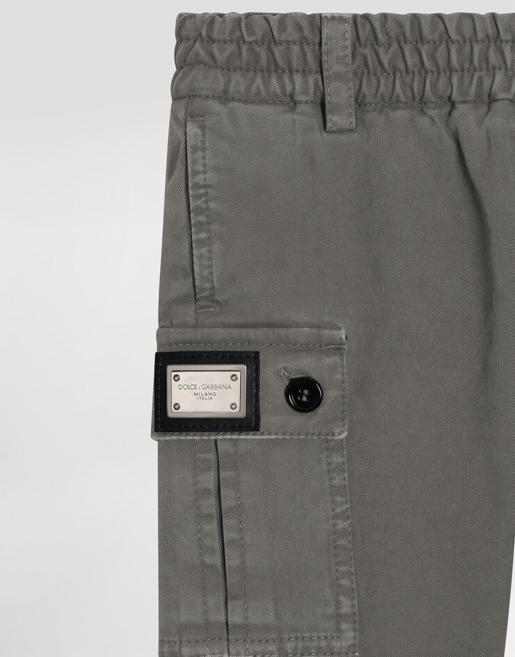 Dolce & Gabbana Gabardine trousers Grey L14P66LY102