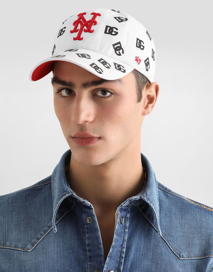 Dolce & Gabbana Dolce&Gabbana X ’47 New York Mets Logo-Print Baseball Cap Multicolor IH152MGI222