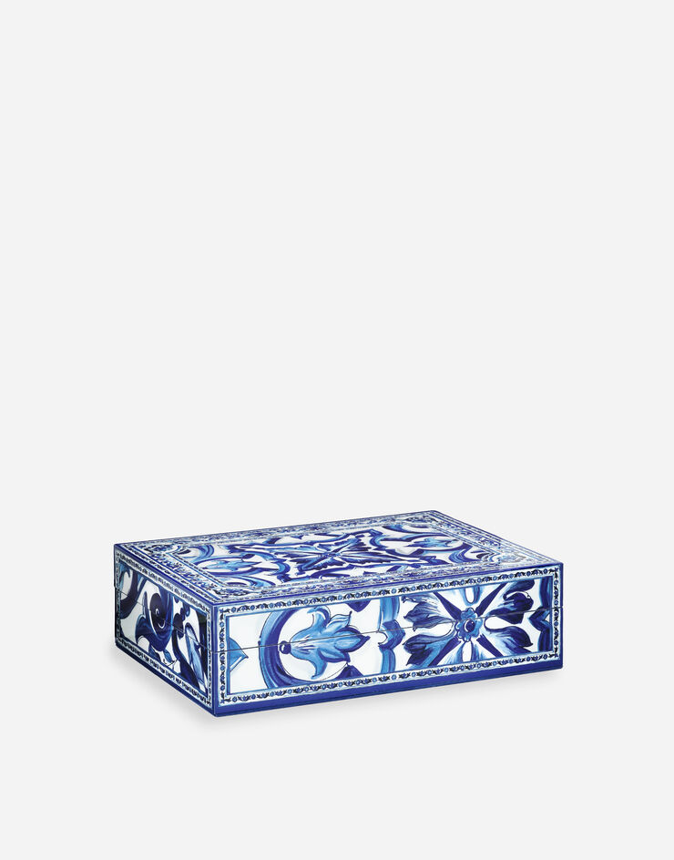 Dolce & Gabbana Large Decorated Plexiglass Box Dolce & Gabbana Large Decorated Plexiglass Box Multicolor TCC201TCAMY