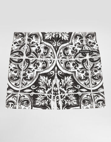 Dolce & Gabbana Majolica-print canvas medium boxer shorts Multicolor L1J818ON01C