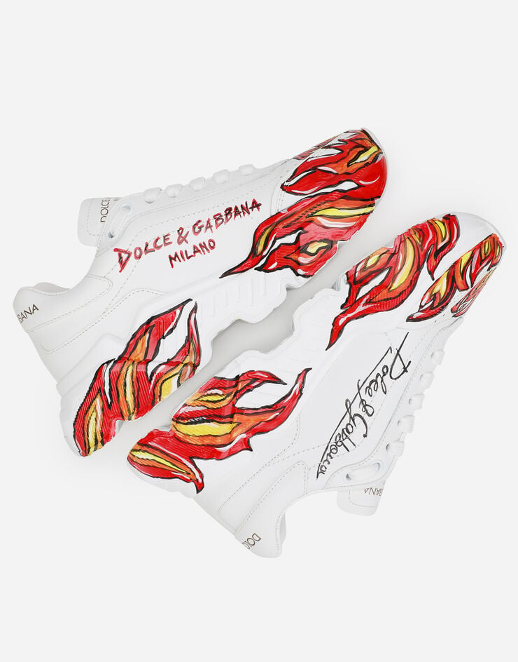 Dolce & Gabbana حذاء رياضي داي ماستر من جلد نابا Multicolor CK1791B5963