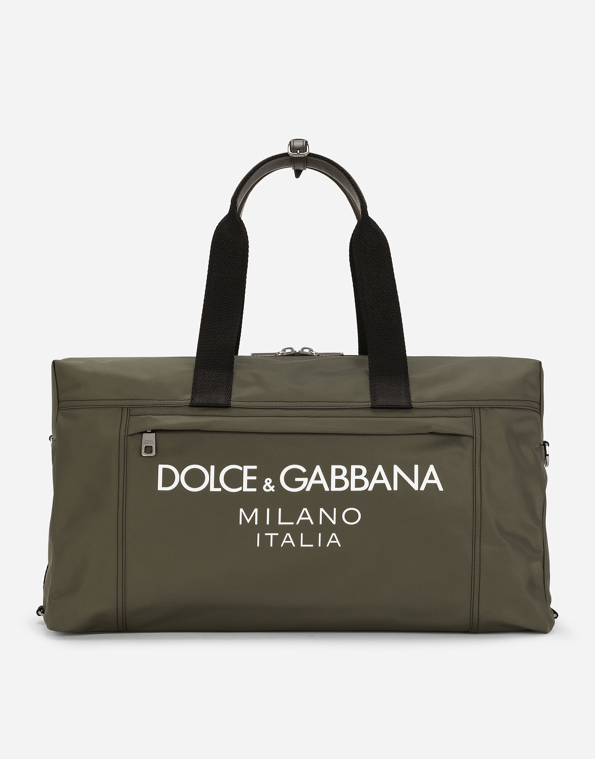 Nylon holdall in Green for Men Dolce Gabbana US