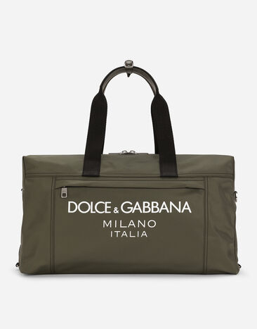 Dolce & Gabbana Reisetasche aus Nylon Drucken BM2274AO667