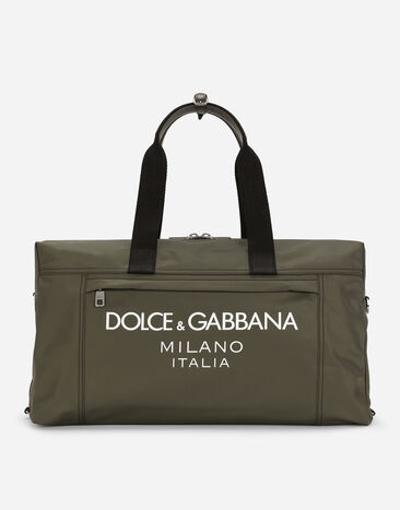 Dolce & Gabbana Nylon holdall Grey BM2415AF984