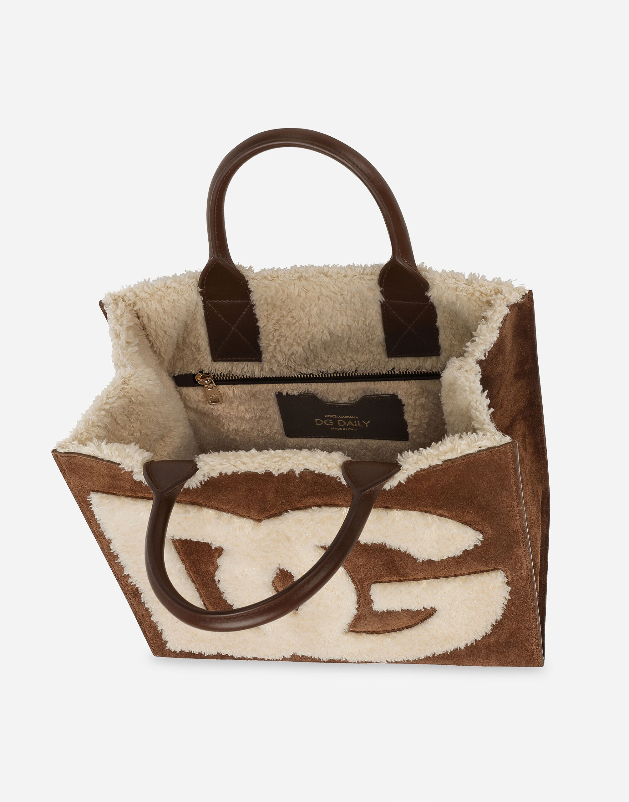 Dolce and shop gabbana fur bag