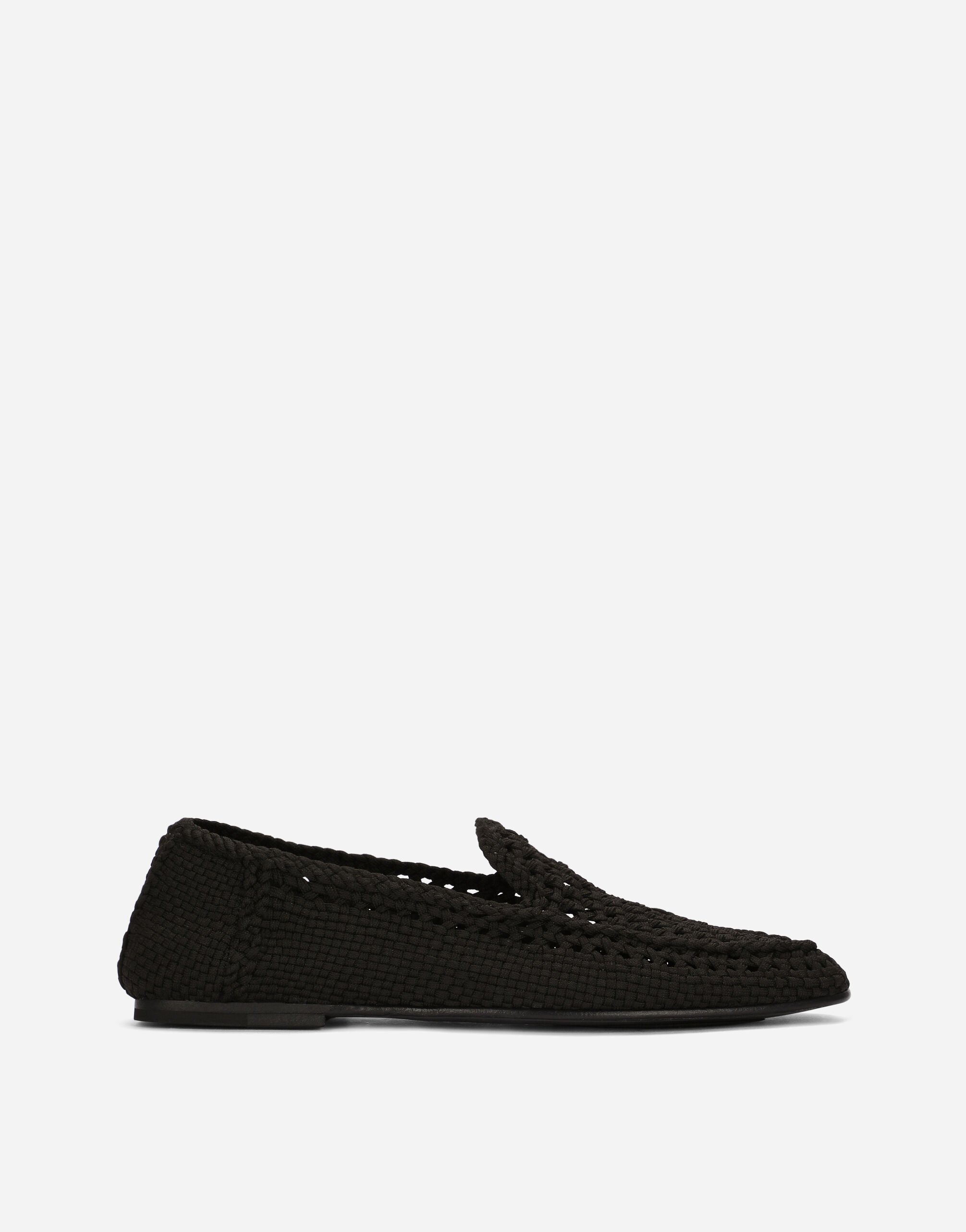 Dolce & Gabbana Crochet slippers Black A80397AO602