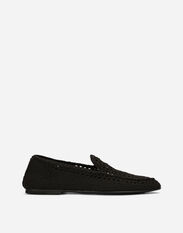 Dolce & Gabbana Crochet slippers Black A50596A8034