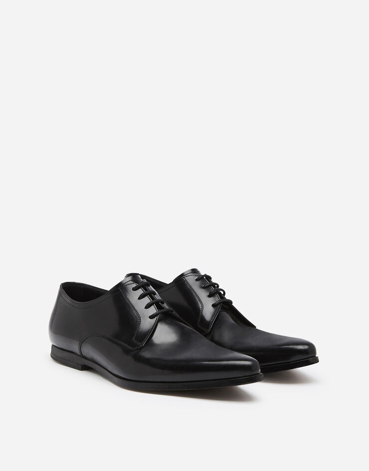 Dolce & Gabbana Derby in star calfskin 黑 A10587AA384